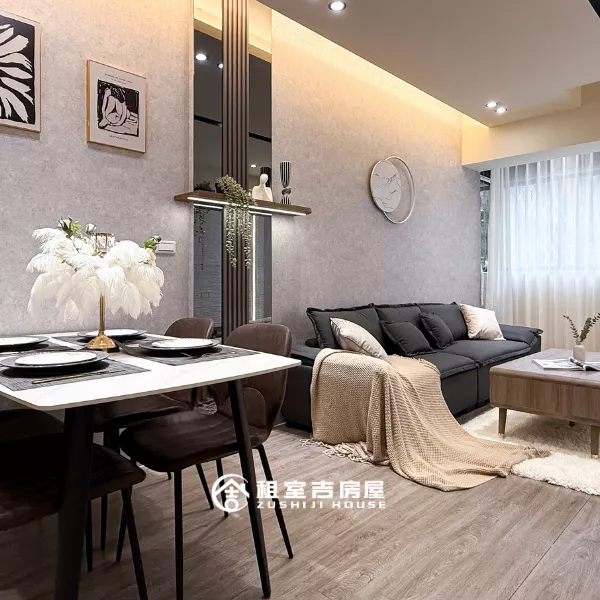 新竹市北區華夏餐客廳整合